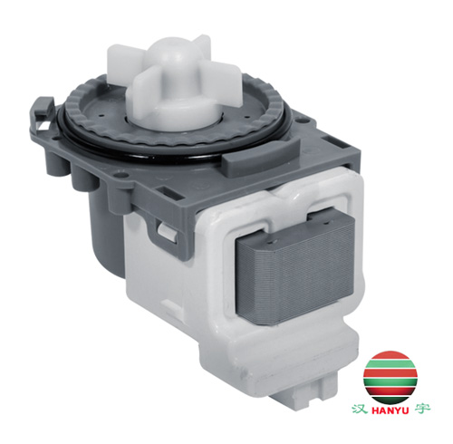 Насос ( помпа ) Стиральной Машины HANYU 9010860 ( 30W 3 защелки, Rast 5 )